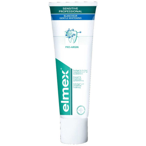 Elmex Sensitive Pro Blancheur 75ml - Protection et Éclat