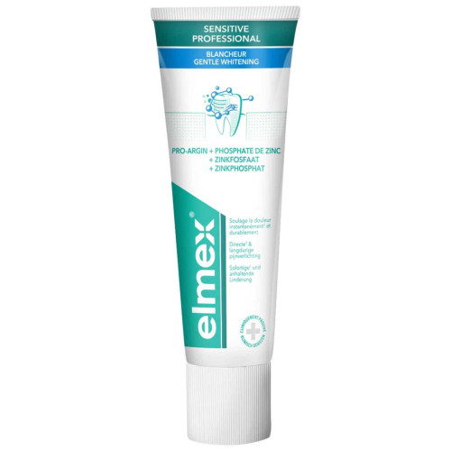 Elmex Sensitive Pro Blancheur 2x75mL - Protection et Blancheur