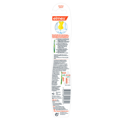 Elmex Brosse à Dents Souple Junior 6-12 Ans - Soin Dentaire Enfant sur