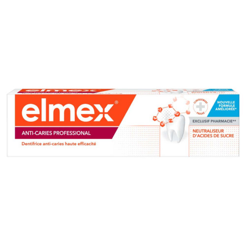 ELMEX Anti-Caries Professional 75ml - Protection Dentaire