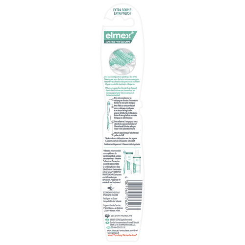 Elmex Sensitive Brosse Extra Souple 1 Unité - Douceur et Profondeur