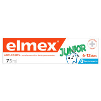 Elmex Dentifrice Junior 75ml - Protection émail et caries