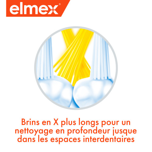 Elmex Brosses à Dents Junior 6-12 Ans 2 Unités - Nettoyage Efficace