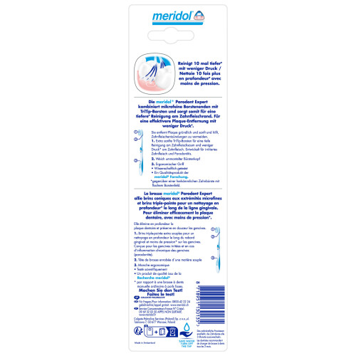 Meridol Parodont Expert 2 Brosses Douces - Nettoyage Profond