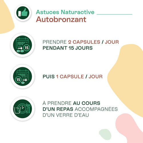 Naturactive Doriance Autobronzant Protection 30 Capsules