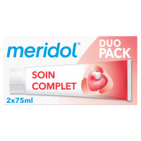 Meridol Soin Complet 2x75ml: Apaise Gencives Sensibles