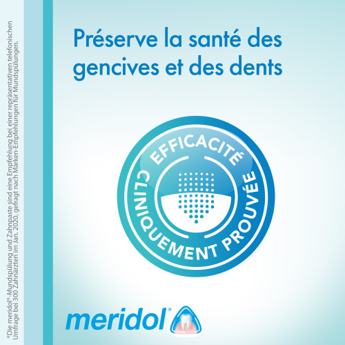 Meridol Soin Complet 2x75ml: Apaise Gencives Sensibles