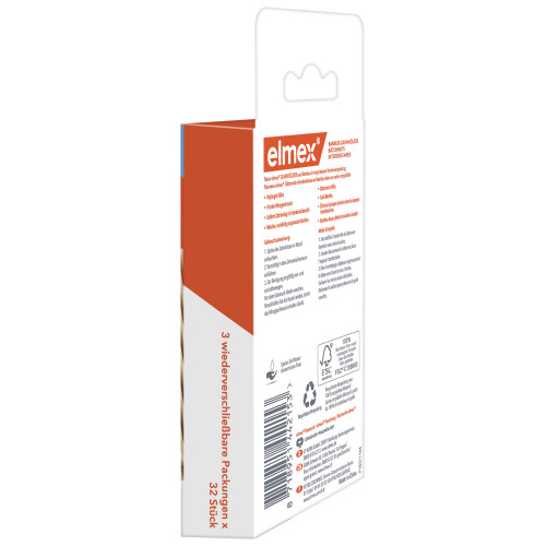 ELMEX Bâtonnets Interdentaires 96 pièces - Hygiène buccale optimale