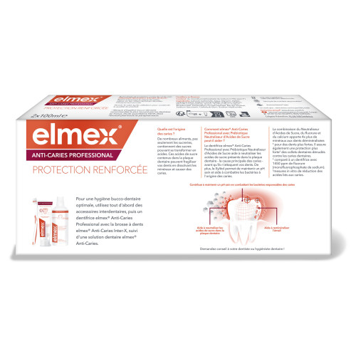 ANTI-CARIES Professional Dentifrice 2 x 100 ml