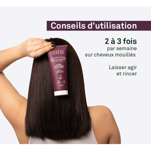 Luxéol Shampooing Épaississant 200ml Cheveux Plus Denses Pharma360