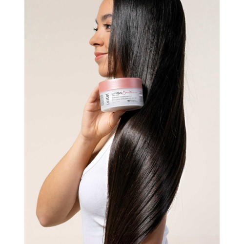 Masque Cheveux LUXEOL : Brillance miroir, hydratation 96h, 98% naturel