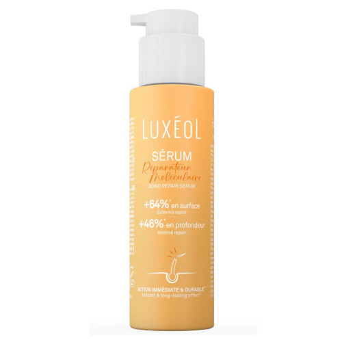 Sérum LUXEOL Réparateur : +64% lissage, cheveux ultra-résistants