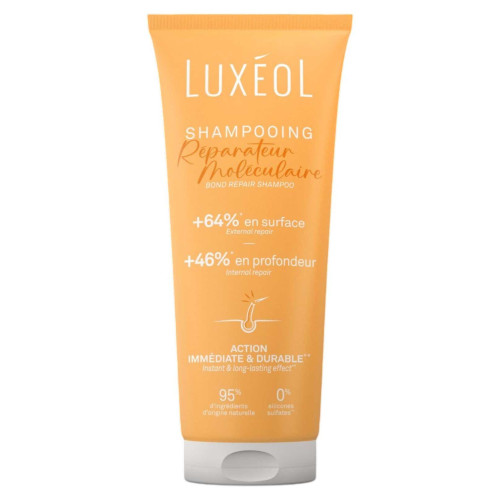 Shampooing Luxéol Réparateur Moléculaire - Cheveux secs & cassants