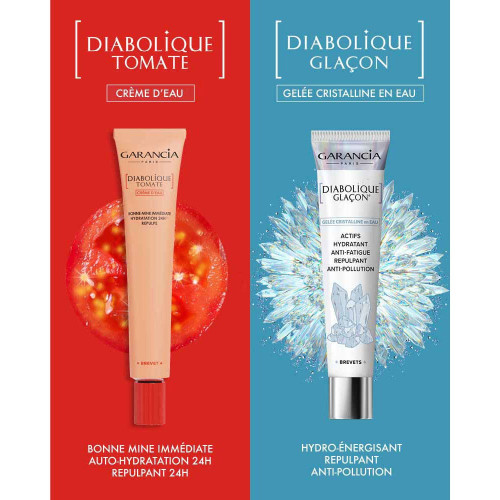 Crème Visage Tomate Garancia - Hydratation 24h & Teint Éclatant