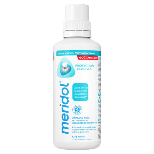 Meridol Bain Bouche 400mL - Protection Gencives Quotidienne