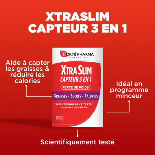 Forte Pharma XtraSlim 700 60 Gélules - Aide Minceur Efficace