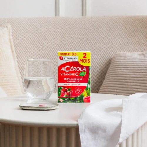 Forte Pharma Energie Acerola 60 Comprimés - Boost Tonus