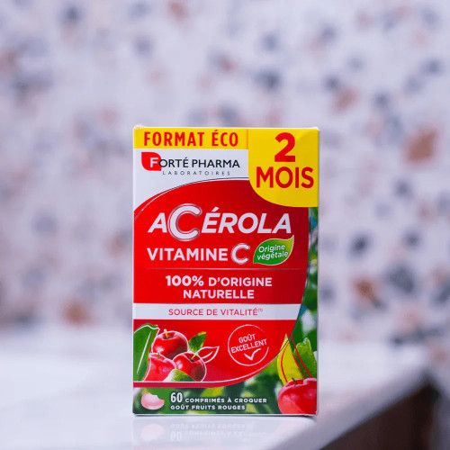 Forte Pharma Energie Acerola 60 Comprimés - Boost Tonus