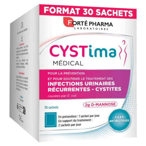 Cystima Médical Forté Pharma 14 Sachets - Infections Urinaires