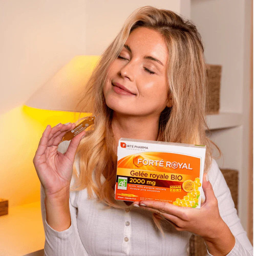 Forte Pharma Gelée Royale Bio 2000mg 20 Ampoules - Boost Immunité