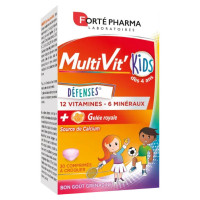 Forte Pharma Multivit'Kids 30 Comprimés - Boost Immunité et Croissance