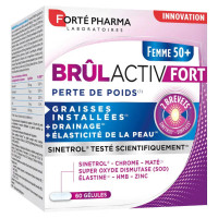 FORTE PHARMA Brûlactiv 50+ Femme 60 gélules - Aide Minceur Efficace