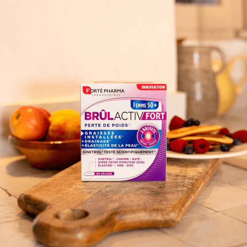 FORTE PHARMA Brûlactiv 50+ Femme 60 gélules - Aide Minceur Efficace