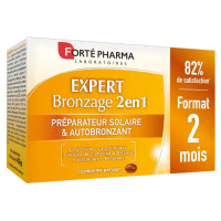 Forte Pharma Expert Bronzage 56 Comprimés - Teint Hâlé Naturel sur