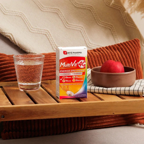 Forte Pharma MultiVit'4G Energie 30 Comprimés - Boost Immédiat
