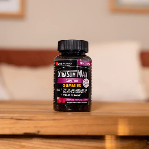 FORTE PHARMA XtraSlim Max 60 Gummies - Aide Minceur et Brûle Graisses