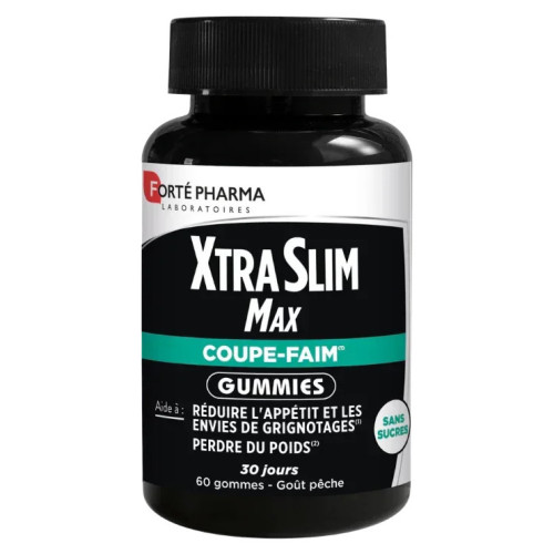 Forte Pharma XtraSlim 60 Gummies - Coupe Faim et Perte de Poids