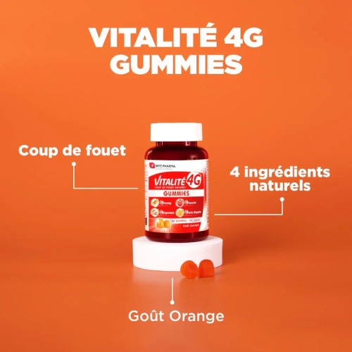 Vitalité 4G 60 Gummies