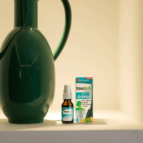 Spray Gorge 15ml RinoRub Eucalyptus Forté Pharma