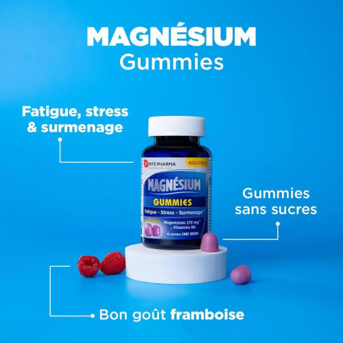 Magnésium 45 Gummies