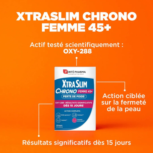 XtraSlim Chrono Femme 45+ 60 gélules