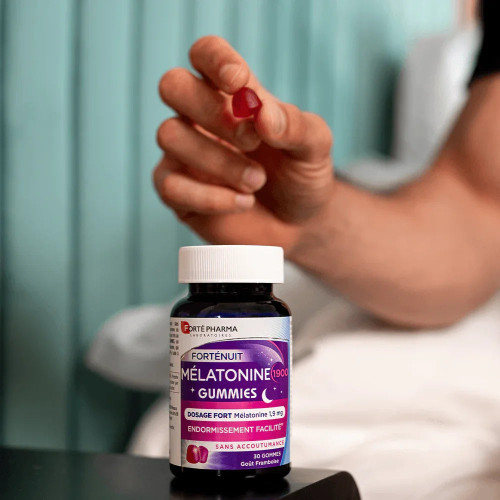 Forté Nuit Mélatonine 1900 30 Gummies