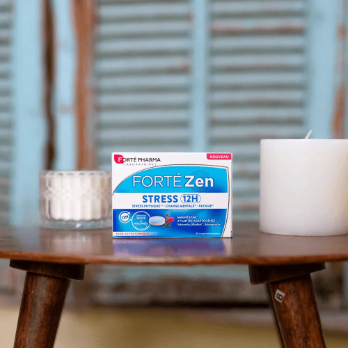 Forté Zen Stress 12H Vitamine B6 Magnésium 20 comprimés bicouches
