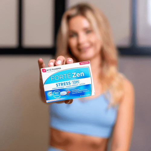 Forté Zen Stress 12H Vitamine B6 Magnésium 20 comprimés bicouches