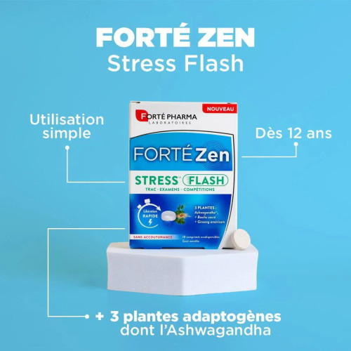 Forté Zen Stress Flash 10 Comprimés Orodispersibles