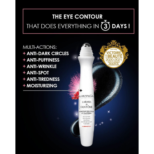 GARANCIA Larmes de Fantôme 10mL - Soin Yeux 4 en 1 Anti-Âge