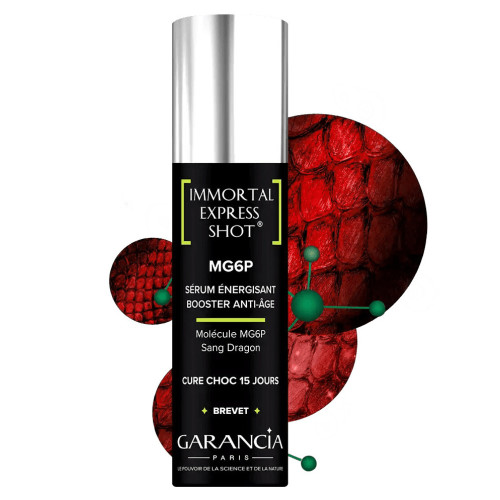 GARANCIA Immortal Express Shot 15mL - Peau Revitalisée en 15 Jours