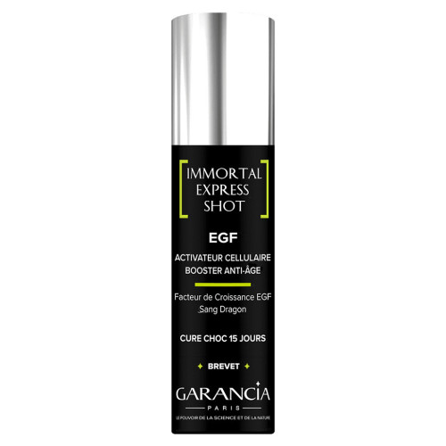 GARANCIA Immortal Express Shot EGF 15mL - Cure Choc Jeunesse chez