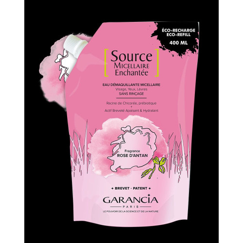 GARANCIA Source Enchantée Rose 400mL - Nettoie, Hydrate, Apaise