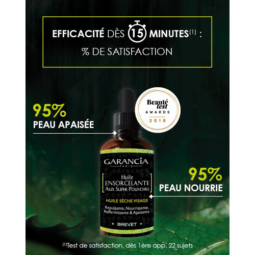 GARANCIA Huile Ensorcelante 25mL - Repulpant Nourrissant Raffermissant
