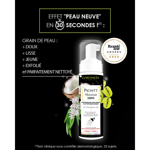 GARANCIA Pschitt Magique Corps 200mL - Nettoie et Lisse en 30s