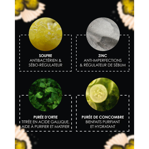 GARANCIA Sulfureuse Pâte du Marabout 150ml - Nettoyant Purifiant