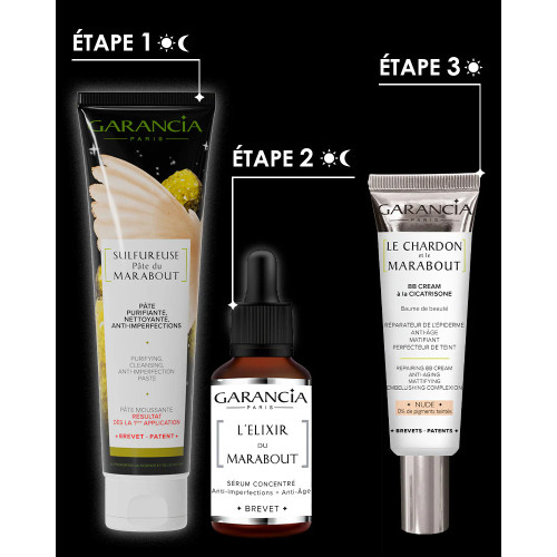 GARANCIA Sulfureuse Pâte du Marabout 150ml - Nettoyant Purifiant