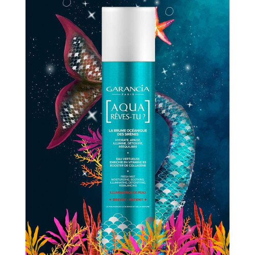 GARANCIA Brume Océanique des Sirènes 200ml - Hydratation et Luminosité