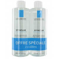 LA ROCHE POSAY Effaclar Eau Micellaire Purifiante Lot 2 x 400 mL-6022