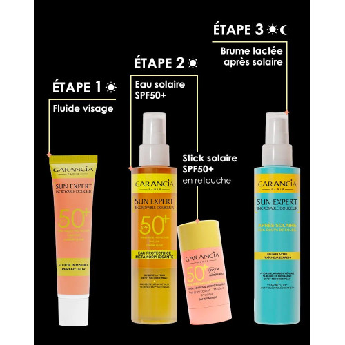 GARANCIA Eau Solaire Protectrice SPF50+ 150ml - Anti-rougeurs
